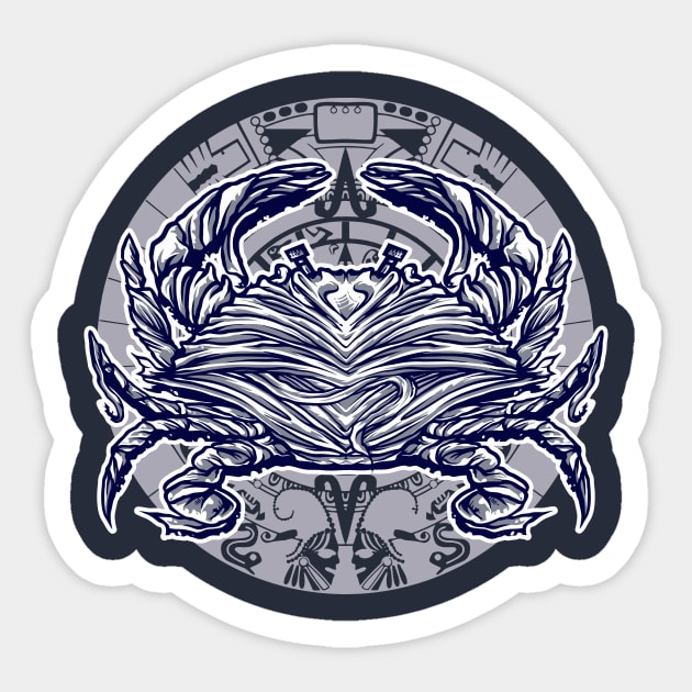 Cancer Zodiac Sticker by ReignGFX